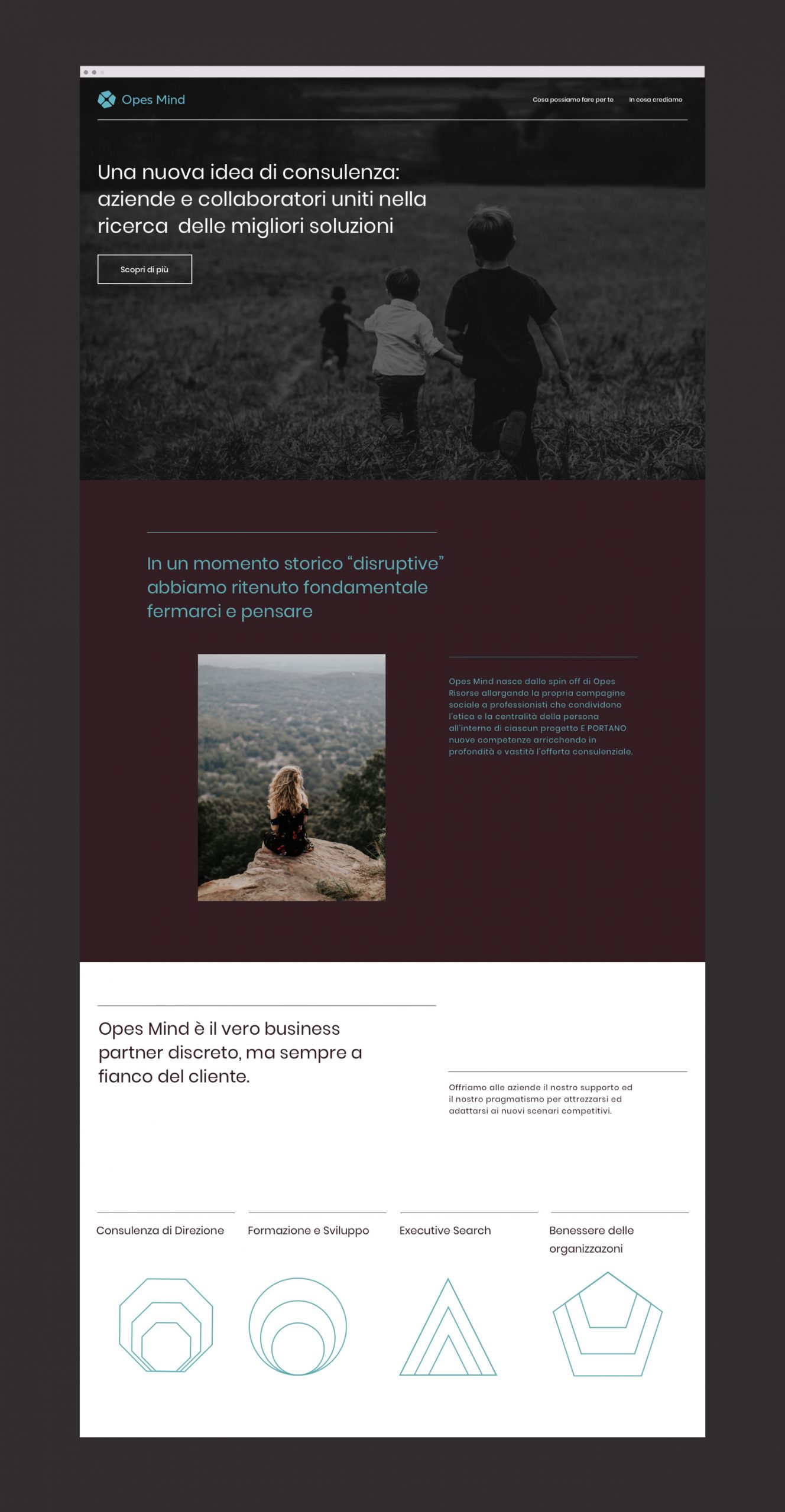 Opes Mind Homepage