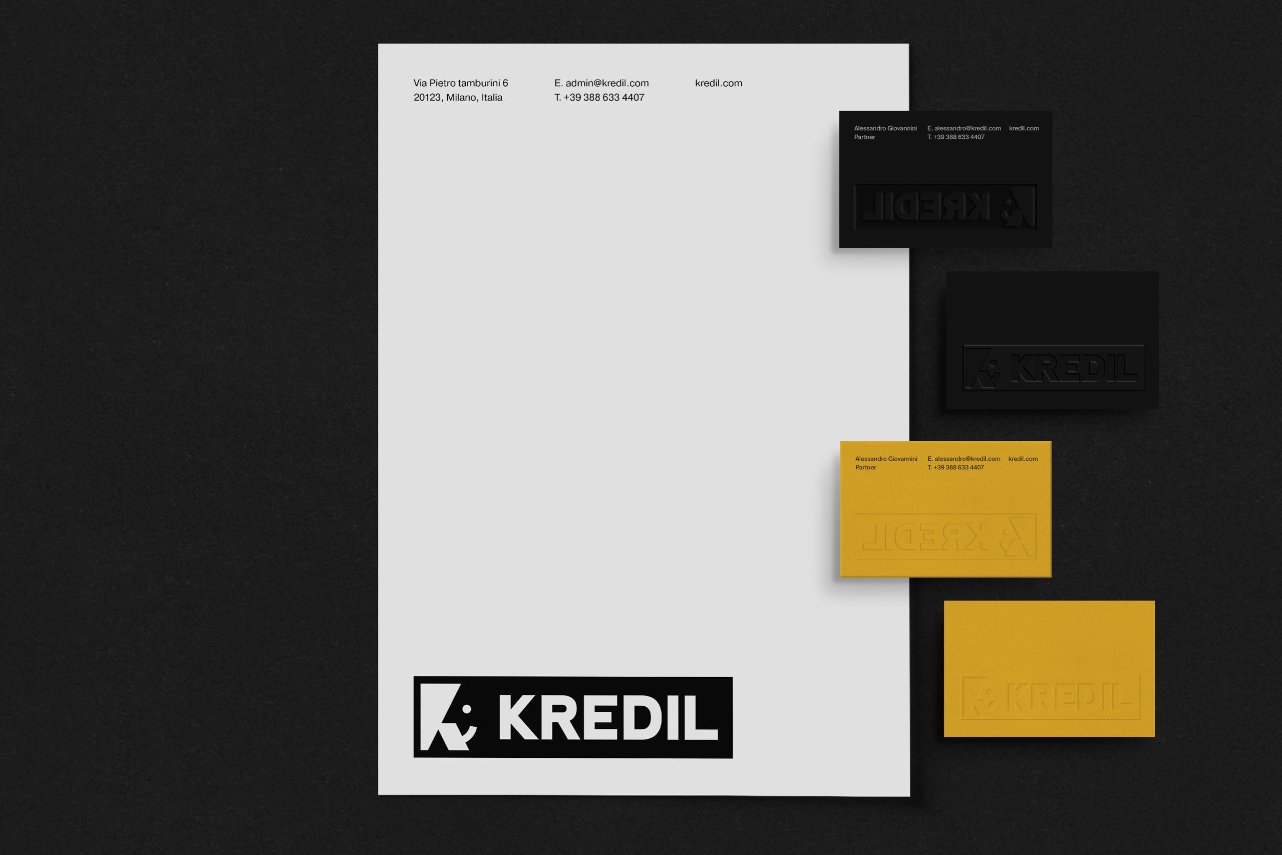 Kredil BC and Letterhead