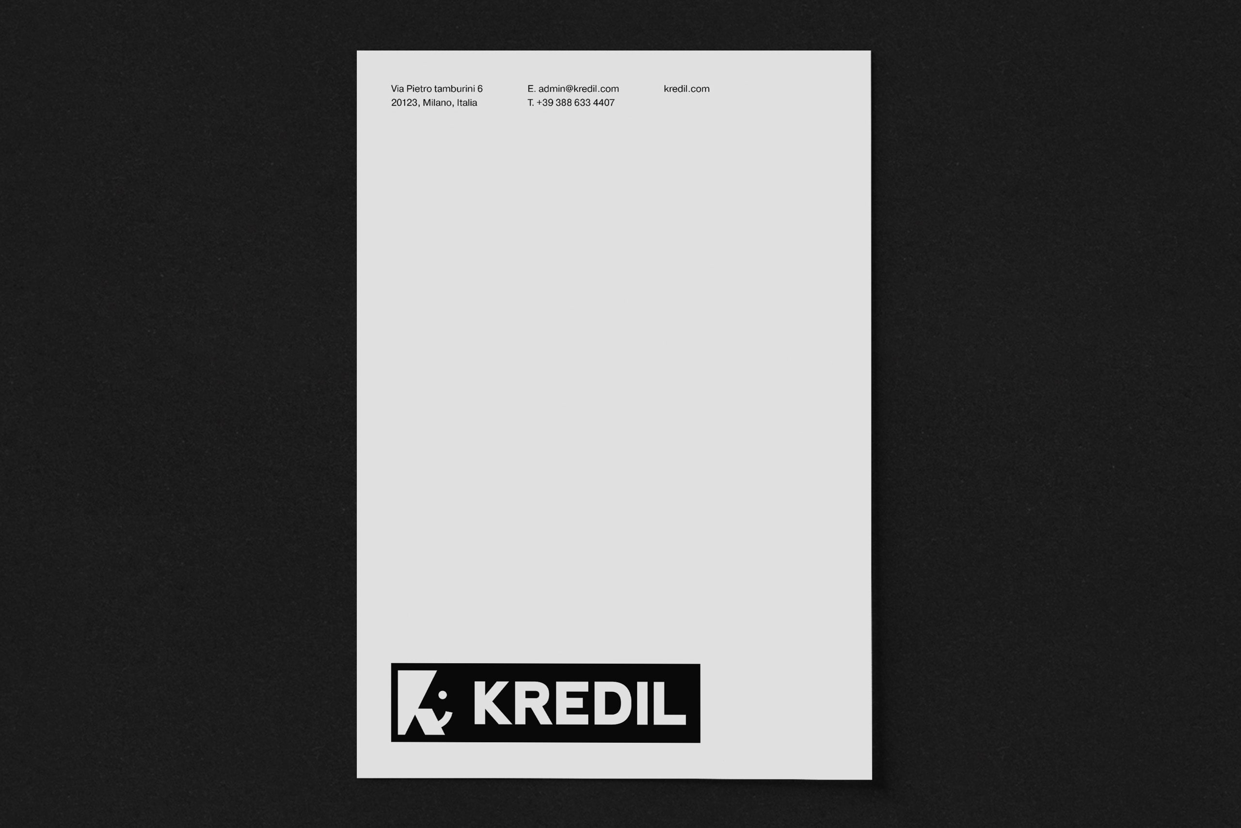 Kredil Letterhead